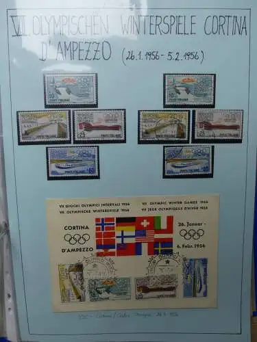 Olympische Spiele 1956 Cortuna Italien selten so! #LX180