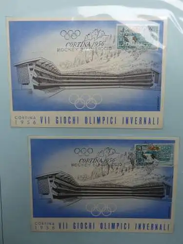 Olympische Spiele 1956 Cortuna Italien selten so! #LX180