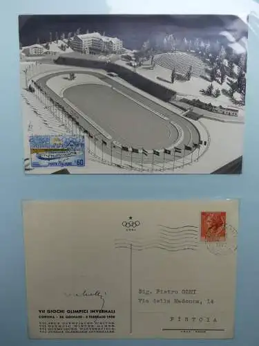 Olympische Spiele 1956 Cortuna Italien selten so! #LX180