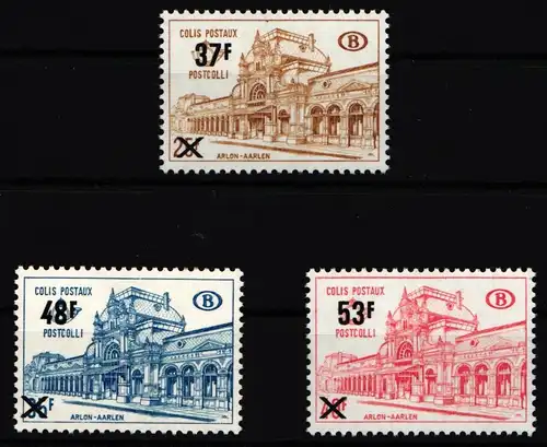 Belgien Postpaketmarken 64-66 postfrisch #IA986