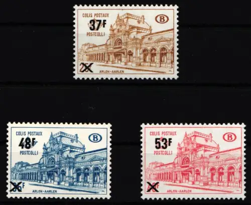 Belgien Postpaketmarken 64-66 postfrisch #IA986