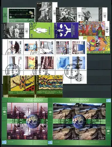 UNO Wien Jahrgang 2008 gestempelt #IG412