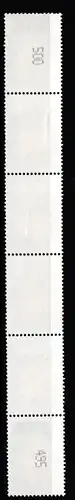 BRD Bund 2471 RA 6 postfrisch Nummer 500 Rollenmarke #IO120