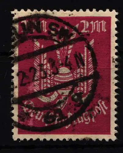 Deutsches Reich 216 b gestempelt geprüft Weinbuch BPP #IS060