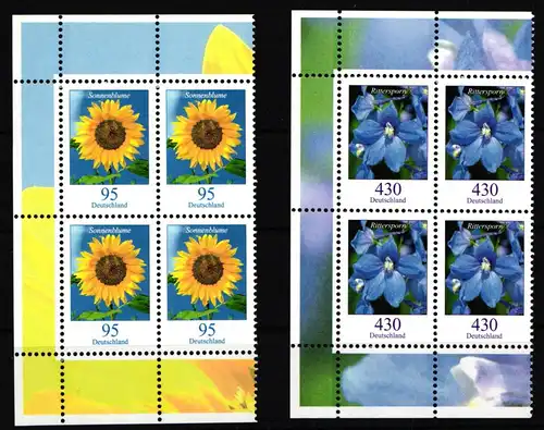 BRD 2434-2435 postfrisch 4er Block #IP242