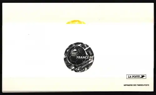 Frankreich 3278 postfrisch 10 Vignetten Fußball WM 1998 #IQ579