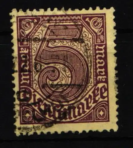 Deutsches Reich Dienst 33 b gestempelt geprüft Infla Berlin #IT187