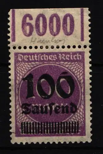 Deutsches Reich 289 PF IV, OPD Da postfrisch geprüft Infla Berlin #IT130