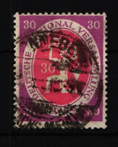 Deutsches Reich 110 b gestempelt geprüft Infla Berlin #IT250