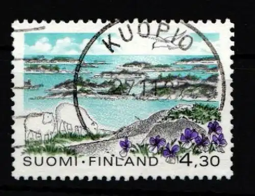 Finnland 1383 gestempelt Finnische Nationalparks #IQ969