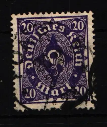 Deutsches Reich 230 P 1 gestempelt geprüft Infla Berlin #IT290