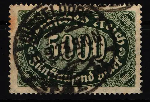 Deutsches Reich 256 d gestempelt geprüft Infla Berlin #IT077