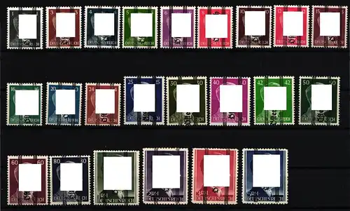 Österreich 674-696 postfrisch Befund Sturzeis #IT386