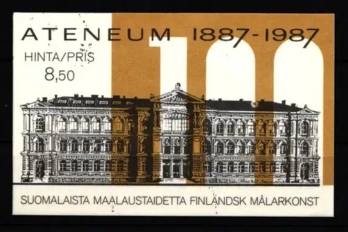 Finnland 1023-1027 gestempelt 100 Jahre Kunstmuseum „Ateneum“ #IQ876