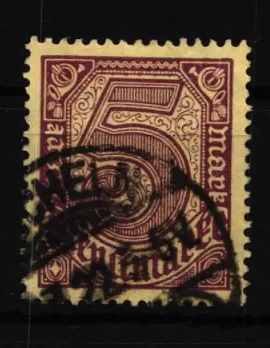 Deutsches Reich Dienst 33 b gestempelt geprüft Infla Berlin #IT194