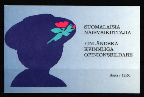 Finnland MH 30 gestempelt Bedeutende Frauen #IQ916