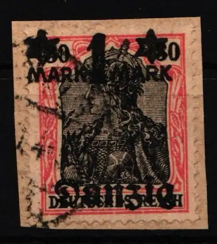 Danzig 41 III gestempelt geprüft Soecknick BPP #IU098