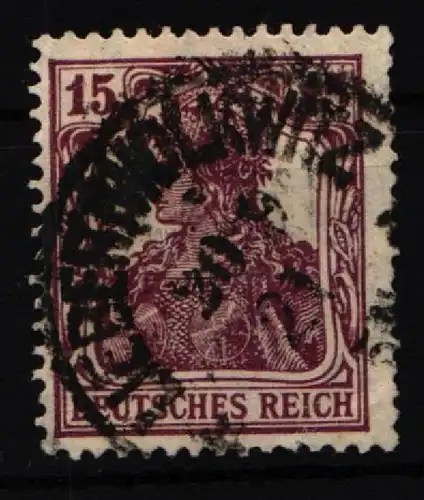 Deutsches Reich 101 b gestempelt geprüft Infla Berlin #IT123