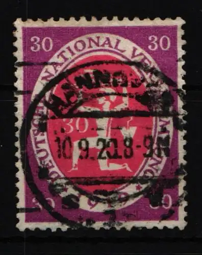 Deutsches Reich 110 b gestempelt geprüft Infla Berlin #IT259