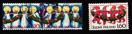 Finnland 1005-1007 gestempelt Weihnachten #IQ872