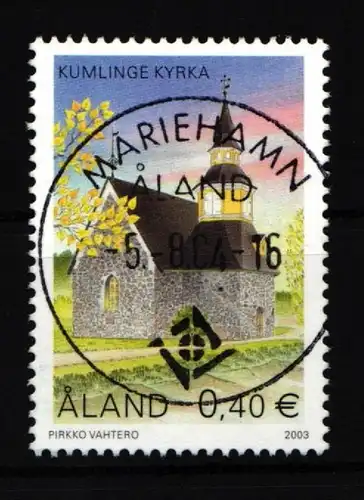 Aland 228 gestempelt Kirchen #IR131