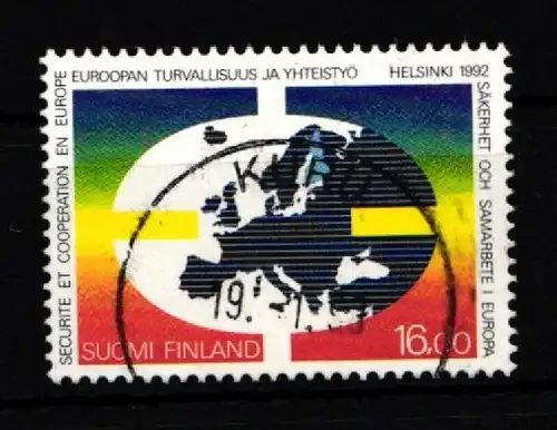 Finnland 1166 gestempelt Weltkugel #IQ912