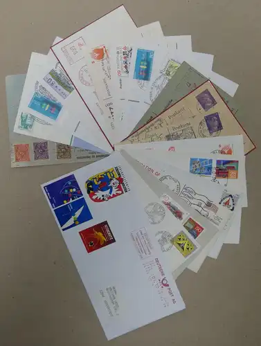 Motiv Feuerwehr Lot über 100 Belege etc gestempelt s. Bild #IQ471