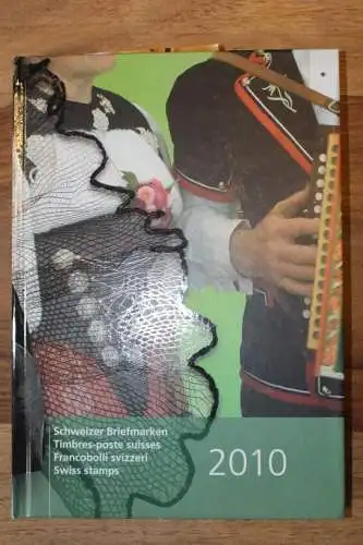 Schweiz Jahrbuch 2010 gestempelt komplett #IT696