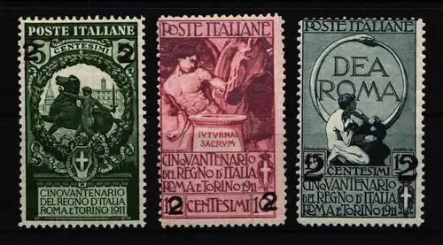 Italien 107II-109II mit Falz #IO875