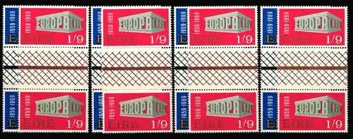 Irland 4 x 230-231 ZS postfrisch CEPT #IG621