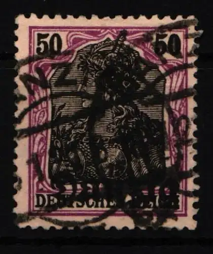 Danzig 7 gestempelt signiert Krawczyk #IU128