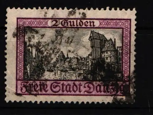 Danzig 208 gestempelt #IS233