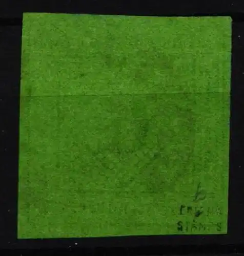 Württemberg 3 b gestempelt signiert #IS138