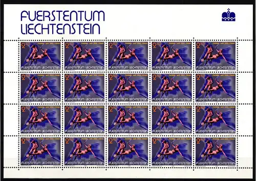 Liechtenstein 987 postfrisch Kleinbogen #IH954