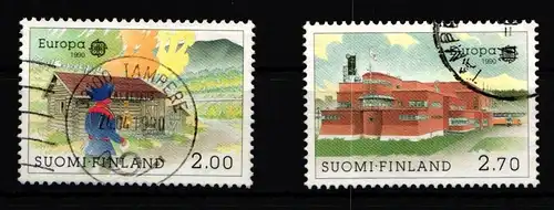 Finnland 1108-1109 gestempelt Hauptpostamt Poststelle #IQ897