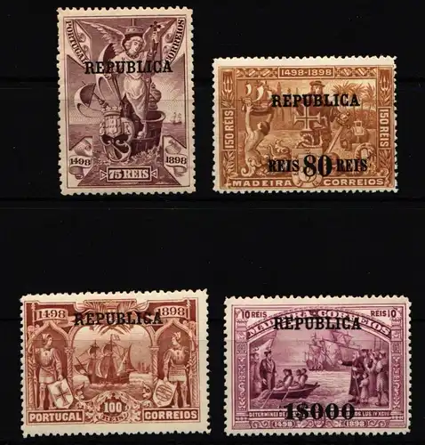 Portugal 186-189 mit Falz #IW023