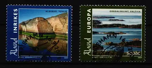 Aland 316-317 gestempelt Landschaften #IR153