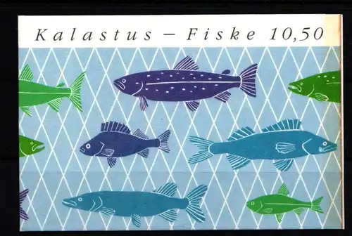 Finnland MH 27 gestempelt 100 Jahre Organisation für Fischereiberatung #IQ903