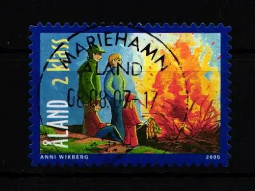 Aland 252 gestempelt Walpurgisnacht #IR231