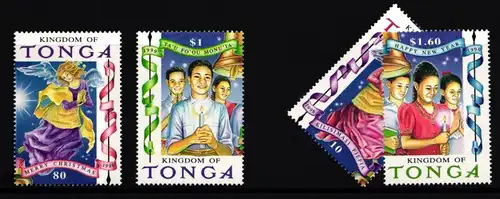 Tonga 1539-1542 postfrisch Weihnachten #II218