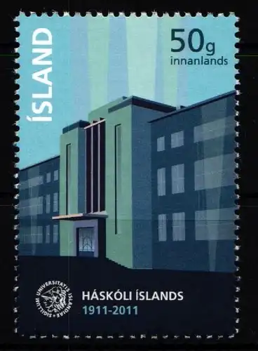 Island 1314 postfrisch 100 Jahre Universität von Island #IR010