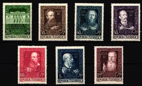 Österreich 878-884 postfrisch #IQ177