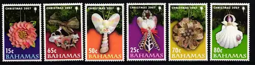 Bahamas 1301-1306 postfrisch Weihnachten #II349