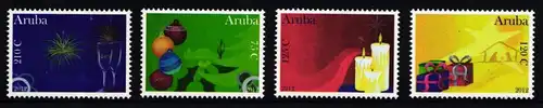 Aruba 681-684 postfrisch Weihnachten #II353