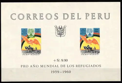 Peru Block 3 postfrisch #HZ480