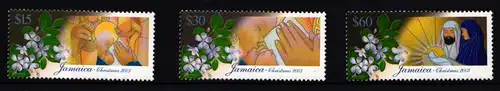 Jamaika 1025-1027 postfrisch Weihnachten #II363