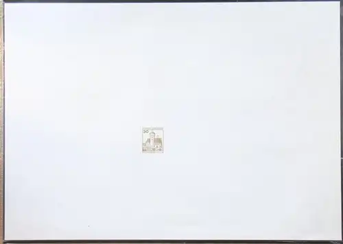 BRD 914 ohne Gummi Andruckbogen #IU154