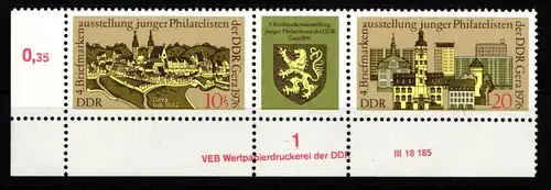 DDR W Zd 332 DV postfrisch #IV572