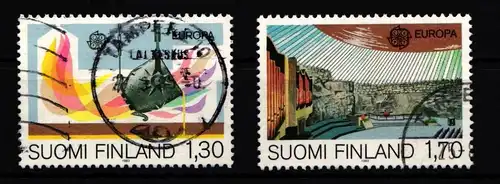 Finnland 926-927 gestempelt Werke des menschlichen Geistes #IQ855