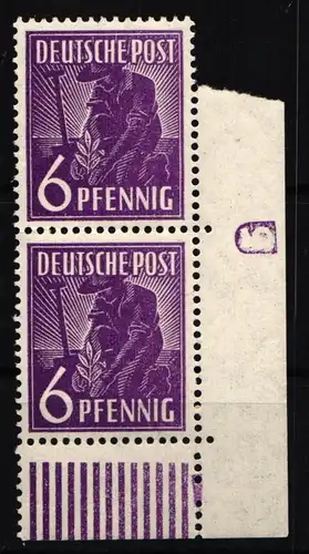 Alliierte Besetzung 944 DZ postfrisch Druckerzeichen 5 negativ #IU399